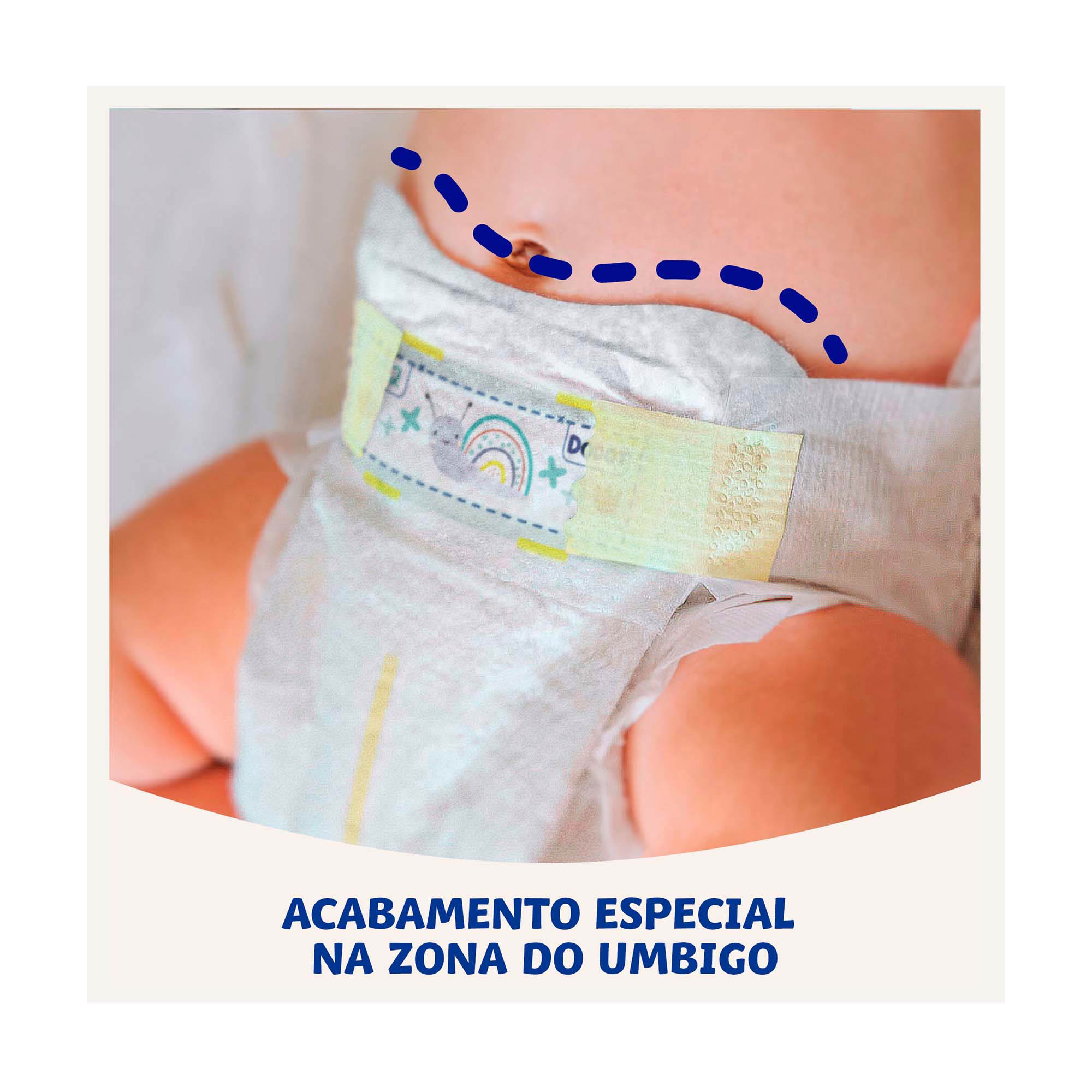 Dodot Sensitive Recém-Nascido T0 Fraldas < 3kg 24un.