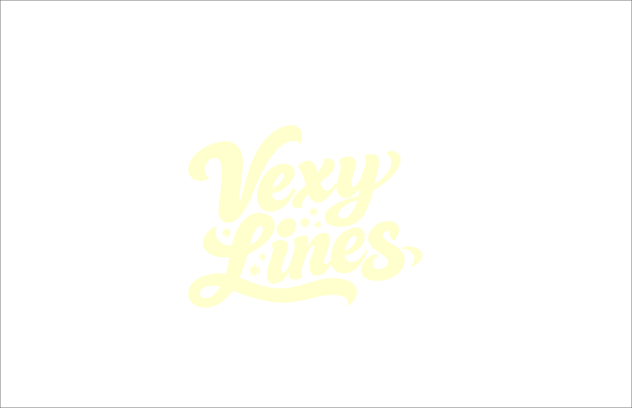 Cream outline fill