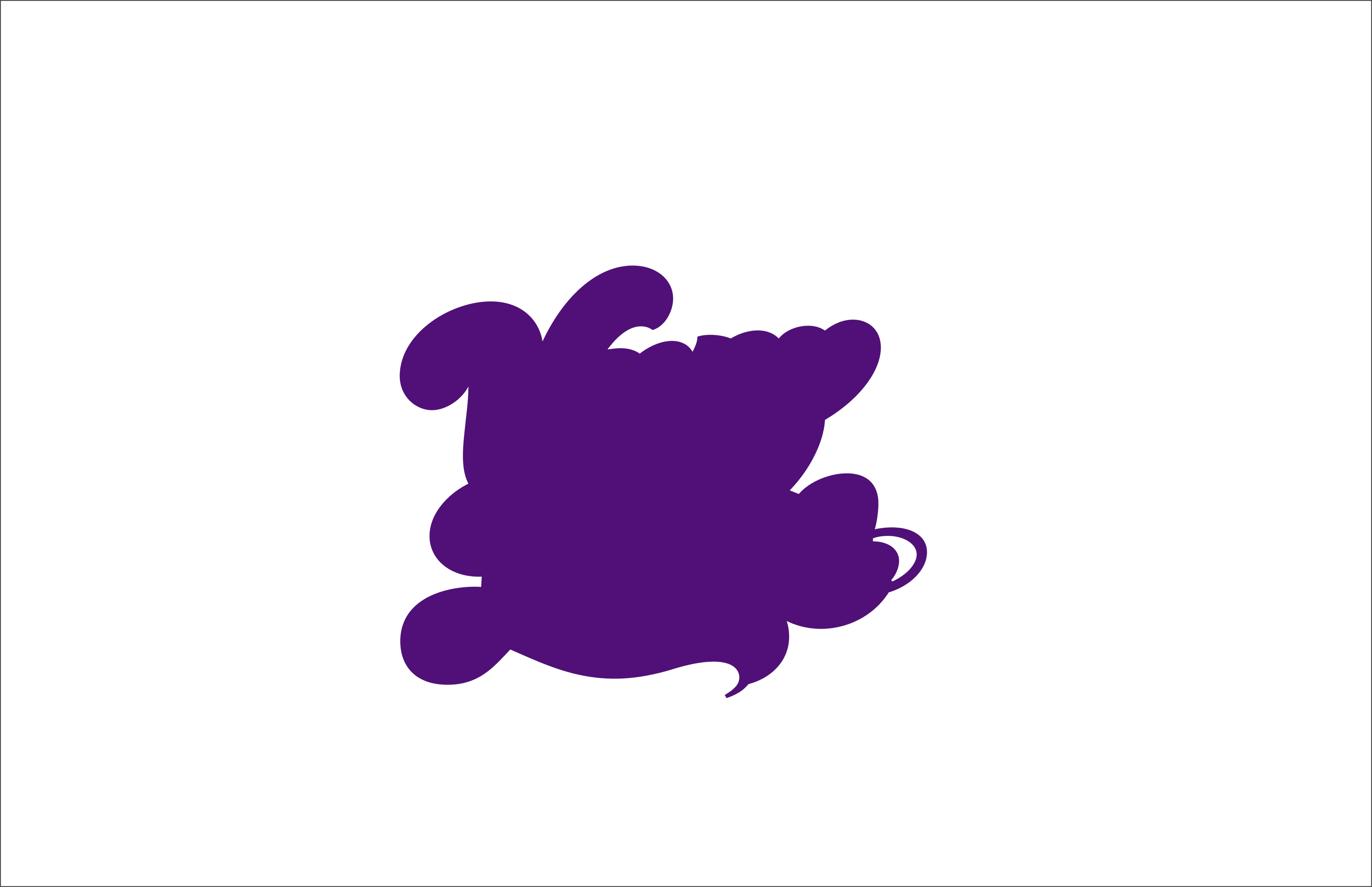 Purple backdrop fill