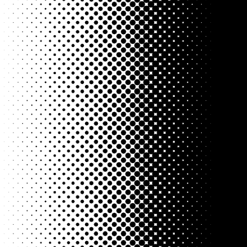 Halftone fill sample