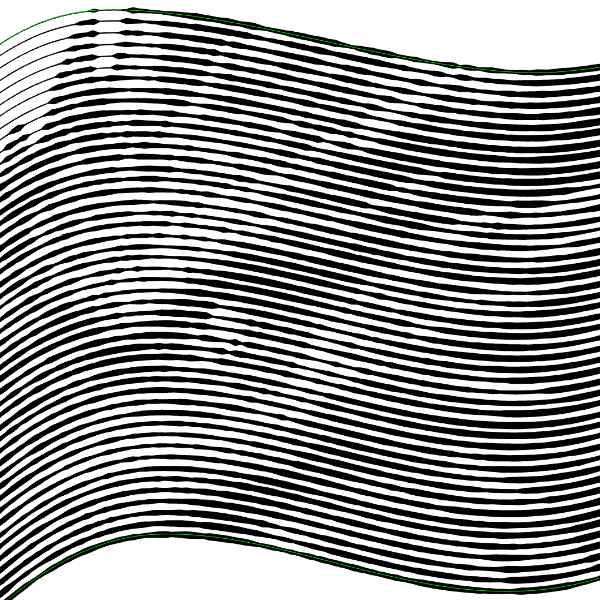 Linear fill with 10% randomization