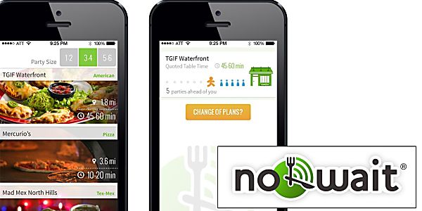 "Nowait" to Get into a Restaurant with a New App