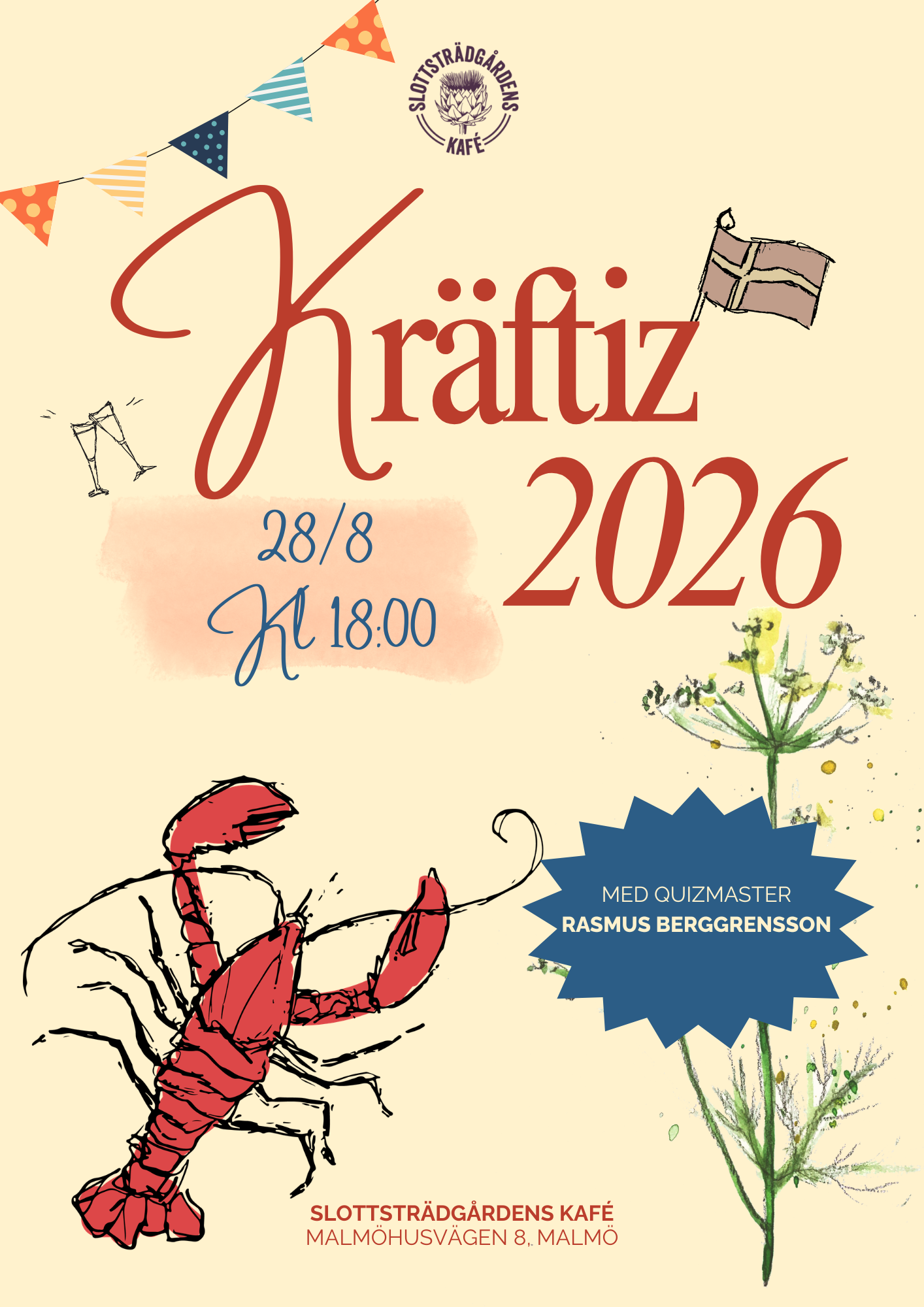 Kräftiz 2026 - Slottsträdgårdens Kafé