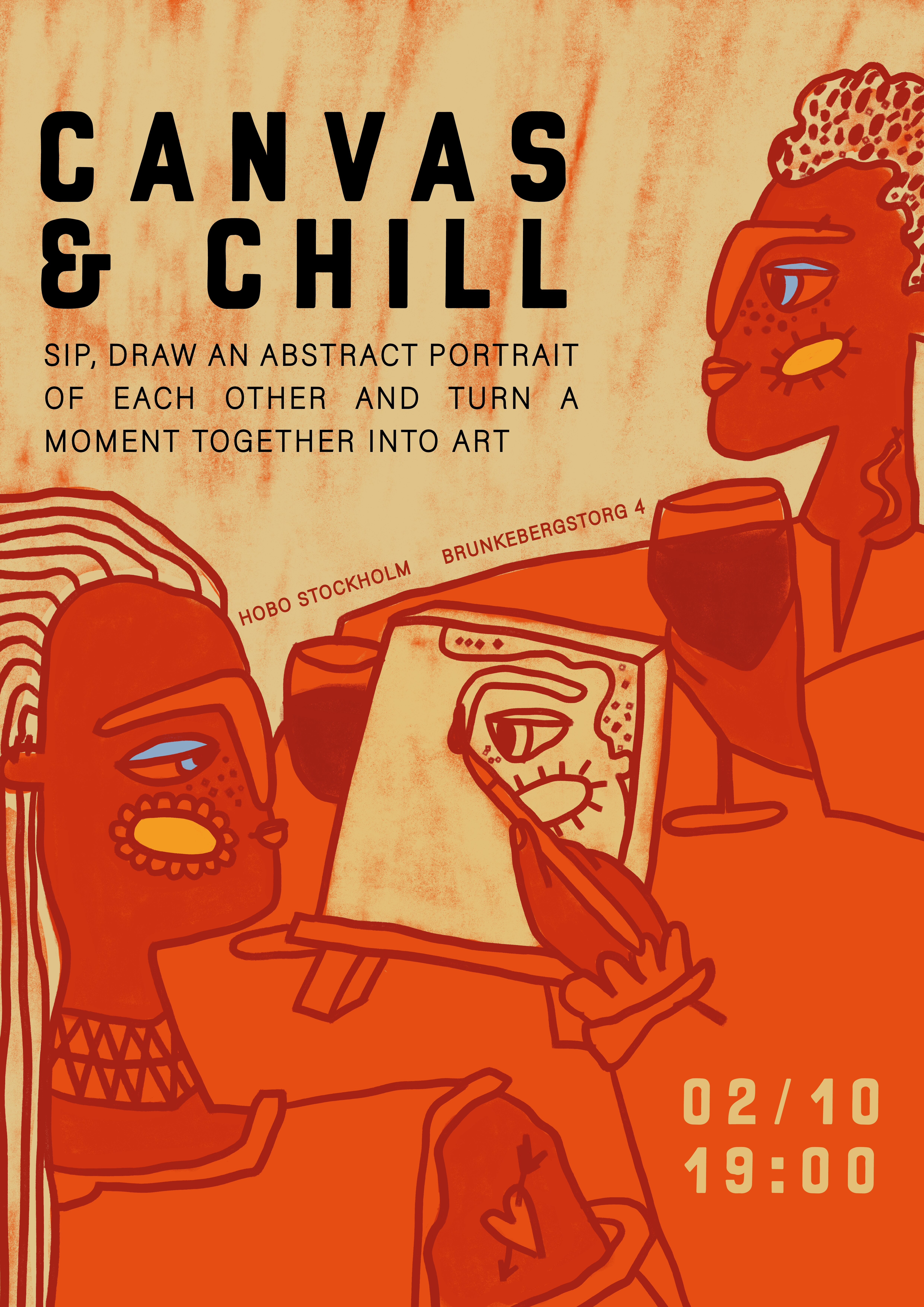 Canvas &amp; Chill - Hobo Bar & Restaurang