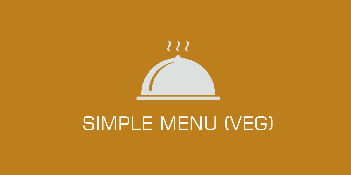 Simple-Menu-Veg