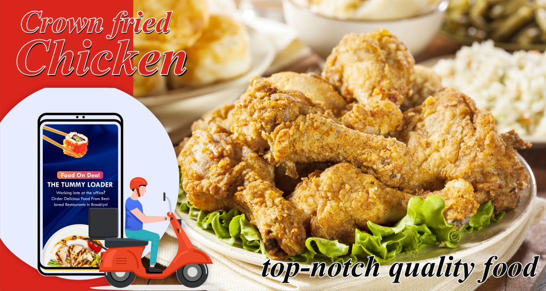 legs_crown_fried chicken suitable for cooking