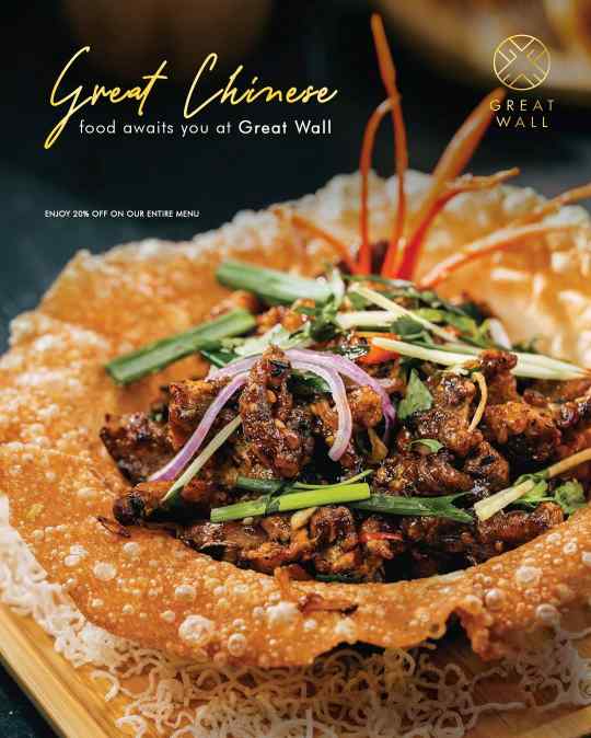 Great Wall Restaurant Karachi Menu Prices Deals Phone Address