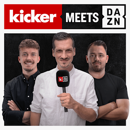kicker meets DAZN - Der Fußball Podcast logo