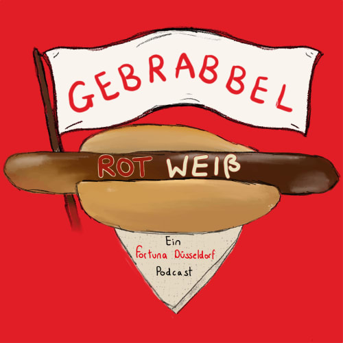 Gebrabbel Rot Weiß - ein Fortuna Düsseldorf Fan Podcast logo