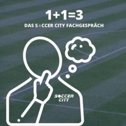 1+1=3 - Das Soccer City Fachgespräch logo