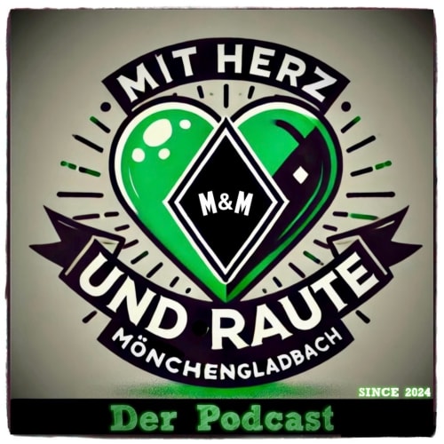 Mit Herz und Raute der Gladbach Podcast logo
