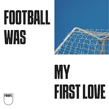 Football was my first love logo