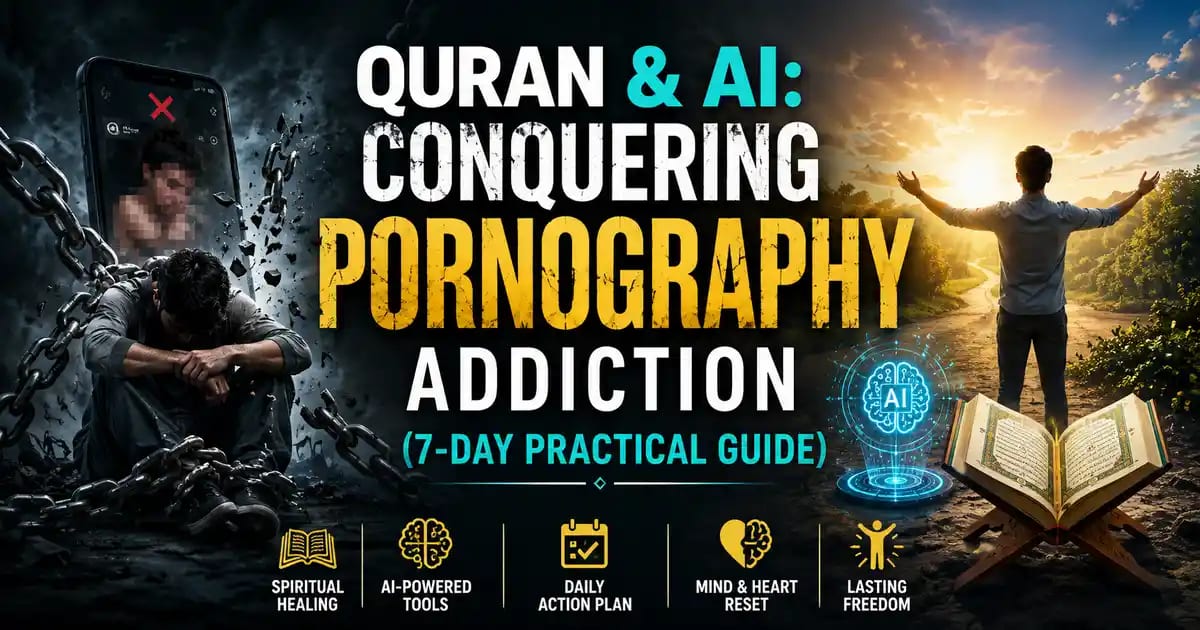 Quran & AI: Conquering Pornography Addiction (7-Day Practical Guide)