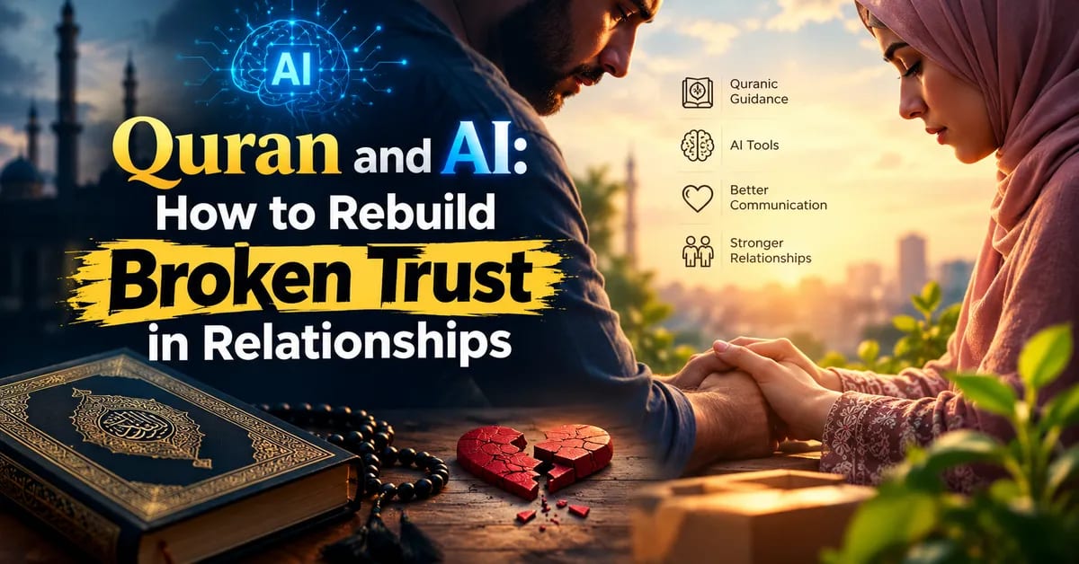 Quran and AI: How to Rebuild Broken Trust in Relationships.