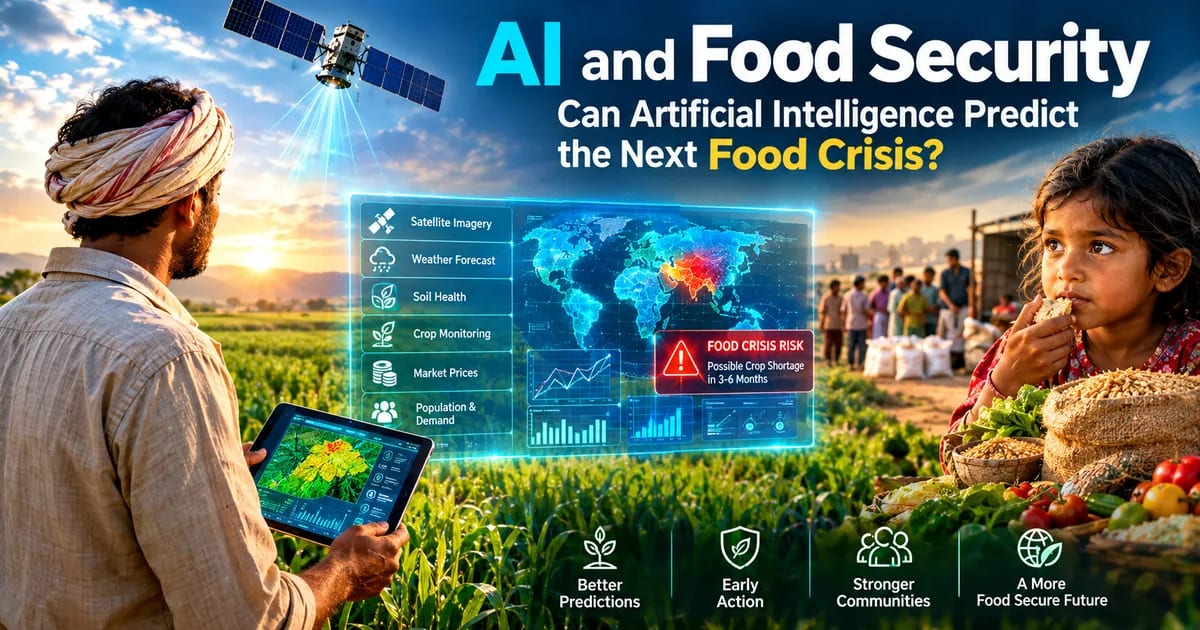 AI and Food Security: Can AI Predict the Next Food Crisis?