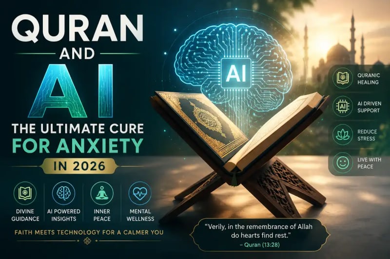 Quran and AI: The Ultimate Cure for Anxiety in 2026