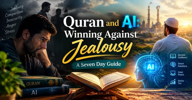 Quran and AI: Winning Against Jealousy, A Seven Day Guide
