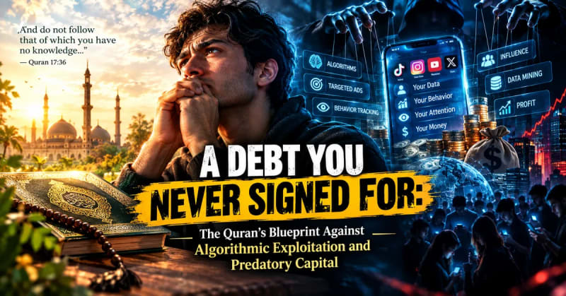 A Debt You Never Signed For: The Quran's Blueprint Against Algorithmic Exploitation and Predatory Capital