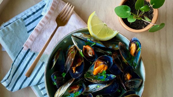 Mussels in White Wine