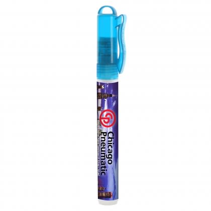 Promo Antibacterial Hand Sanitizer Pocket Sprayer - Translucent Teal