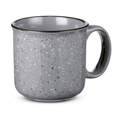 Customized Campfire Ceramic Mug - Gray