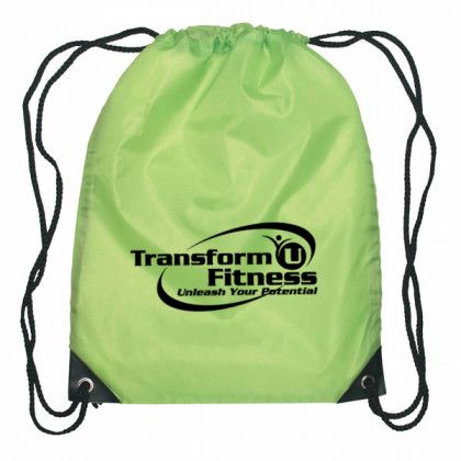 Custom Drawstring Bag | Promo Gym Bag with Reinforced Corners