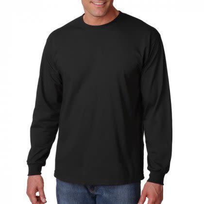 Gildan Color Cotton Long Sleeve T-Shirt-with Logo | Promo T-Shirts