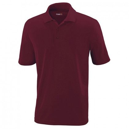 Burgundy Promotional Men's Polo Shirt Core 365 Pique