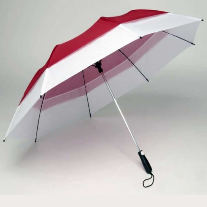 Contrasting Color Umbrella with Imprint Custom Umbrellas