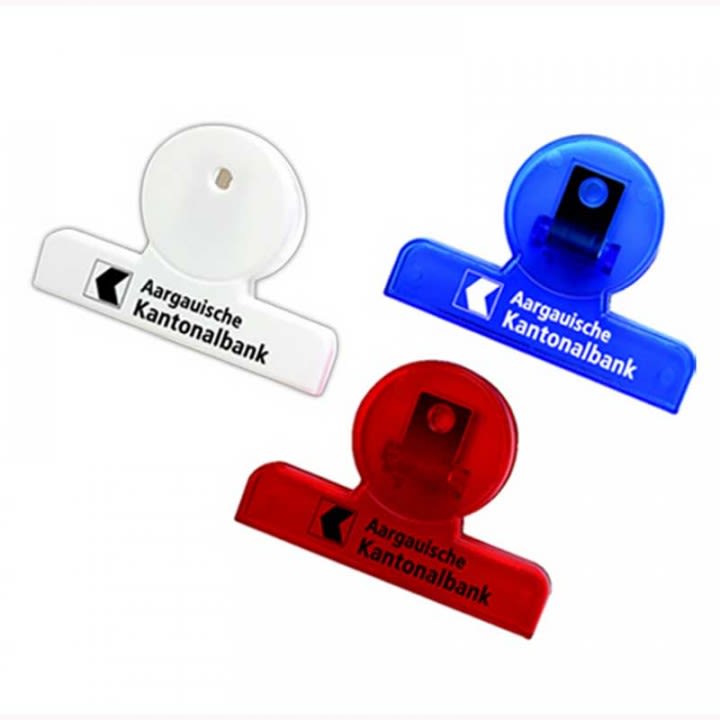 Custom Imprinted Round Wholesale Clip Chips Promotiona Chip Clips