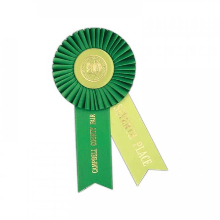 Customizable Rosette Ribbon Personalized Promotional Ribbon Awards