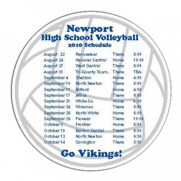 Volleyball Car Promotion Imprinted Volleyball Car