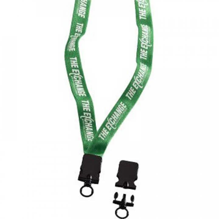 Knit Cotton Promo Lanyard 1 inSnapReleaseOring Promo Lanyard