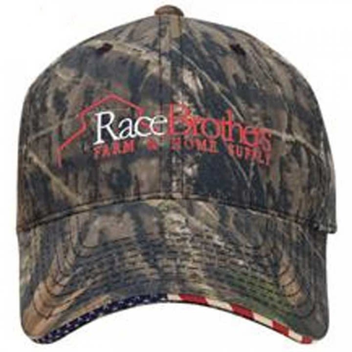 Custom Patriotic Camo Cap | Promotional 