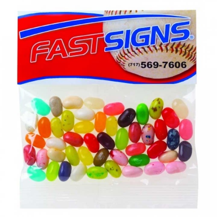 Custom Bag of Jelly Bellys-2 ounce | Promotional Jelly Beans Wholesale