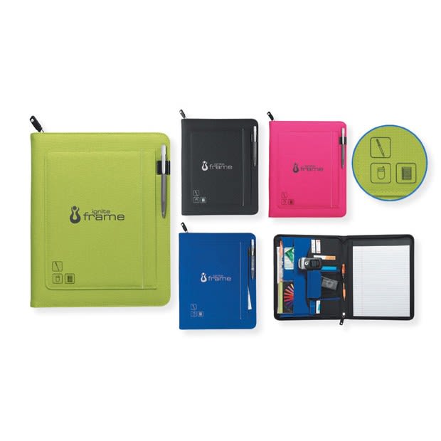 Iconic Padfolio with Promotional Imprint Customizable Padfolios