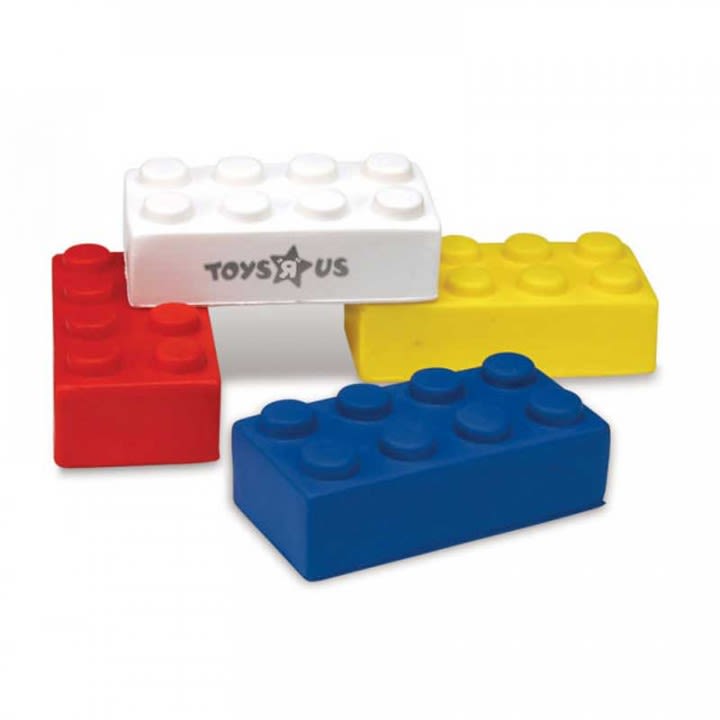 Promotional Building Block Stress Ball Custom Stress Balls in Bulk