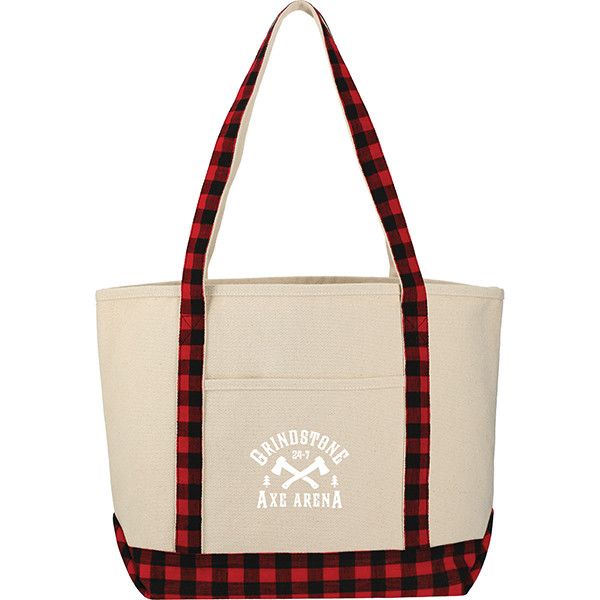 buffalo plaid handbag