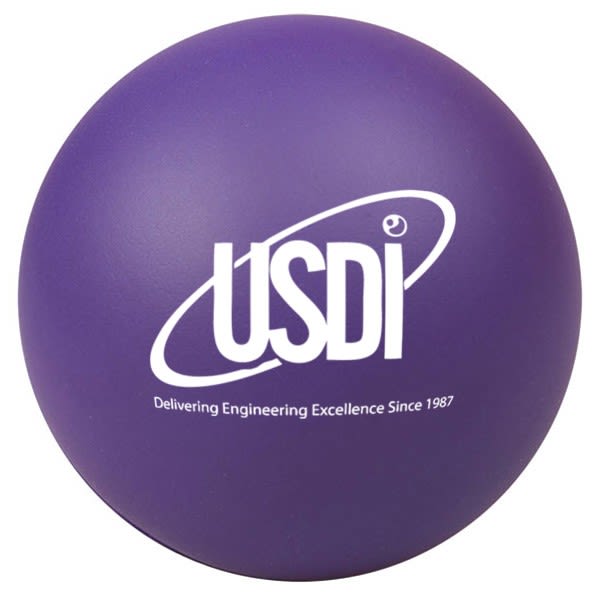 purple stress ball