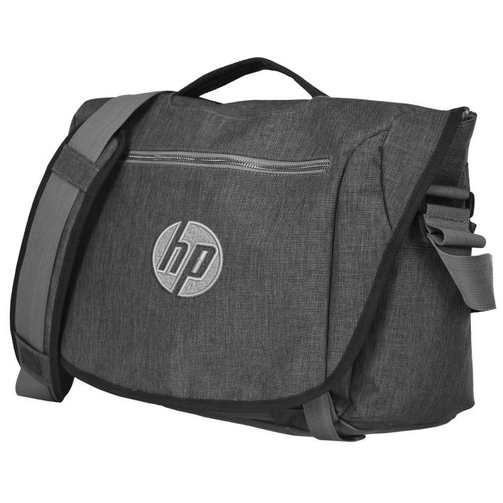 Imprinted Millennium Canvas Messenger Bag Custom Commuter Bags