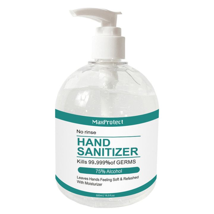 Pump Bottle Hand Sanitizer 17 Ounces Bulk PPE Supplies