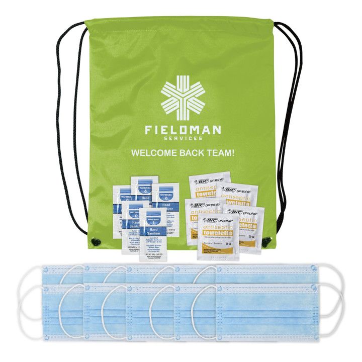 Personal Care Kit with Imprint Customized Personal Health Kits