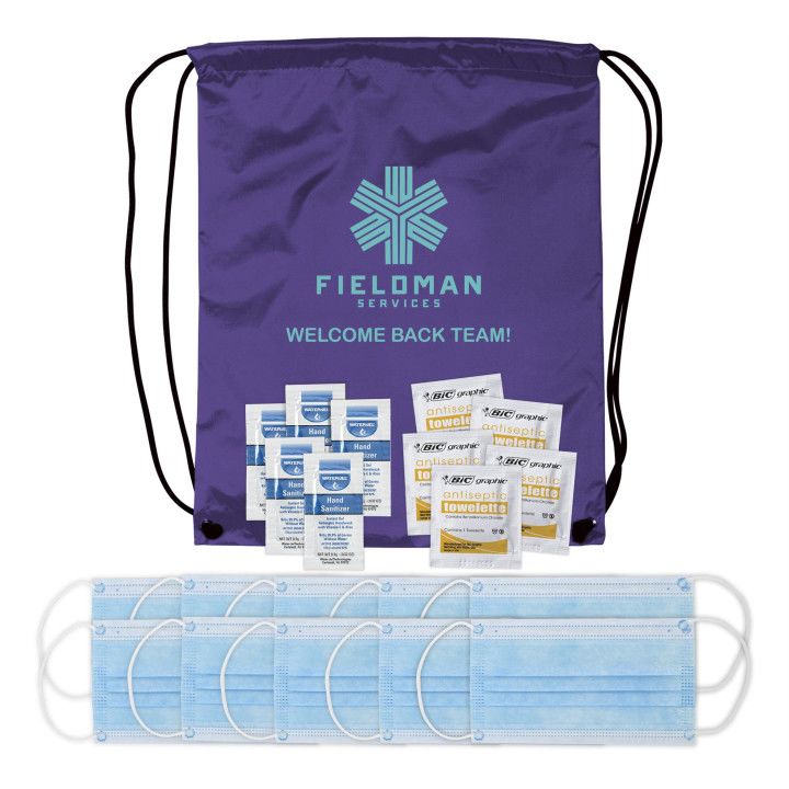 Personal Care Kit with Imprint Customized Personal Health Kits