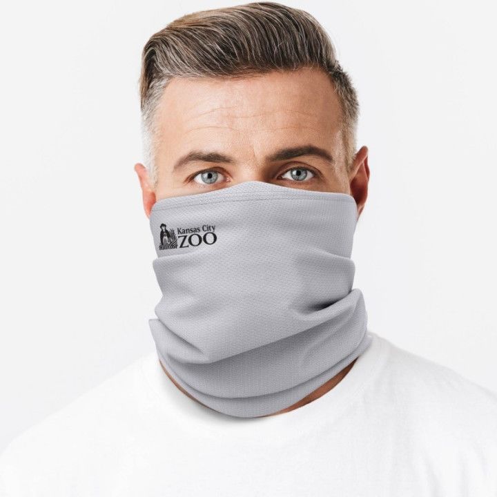 Printed Ionshield Cooling Sport Mesh Neck Gaiter Custom Face Guards