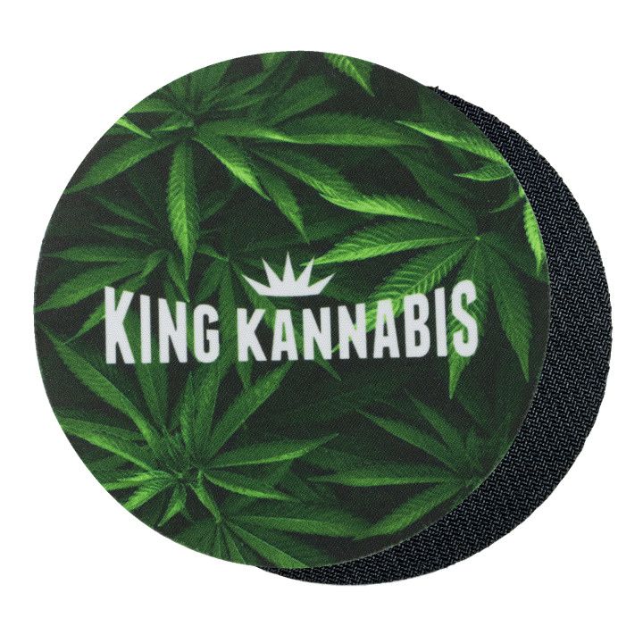 Full Color Dab Pads Round Fabric Mat Customized Dab Mats