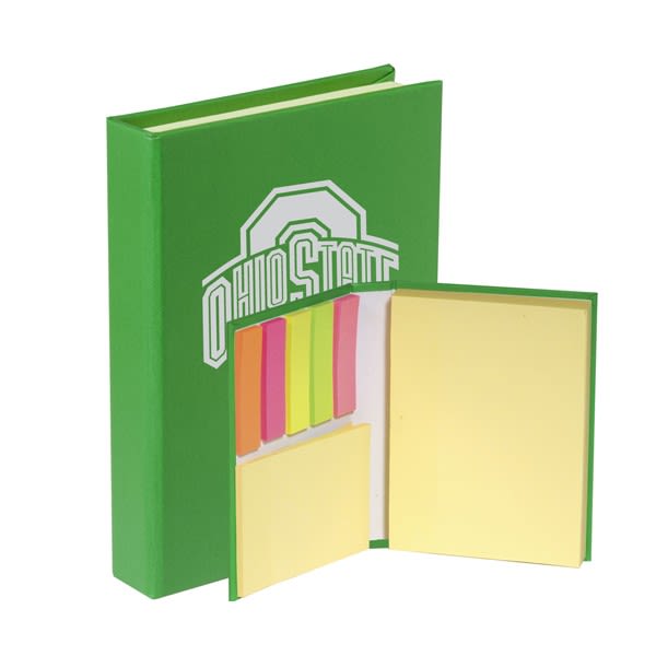 Imprinted Custom Sticky Note Book for Giveaways Branded Sticky Notes