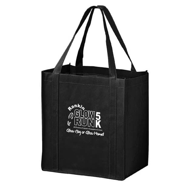 Small Custom Economy Grocery Tote Bags | Recycled Tote Bags