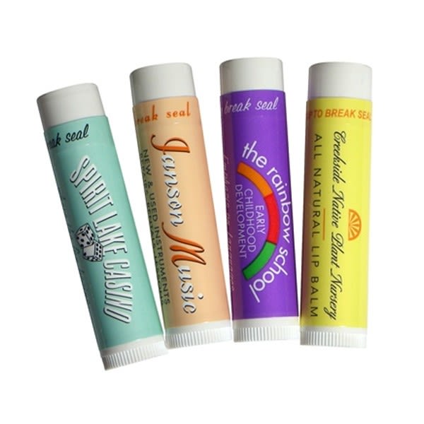 Custom All Natural Lip Balm Promotional Lip Balms With Logos