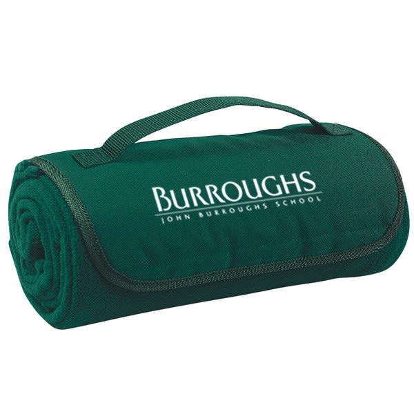 Custom RollUp Picnic Blanket Bulk RollUp Travel Blankets