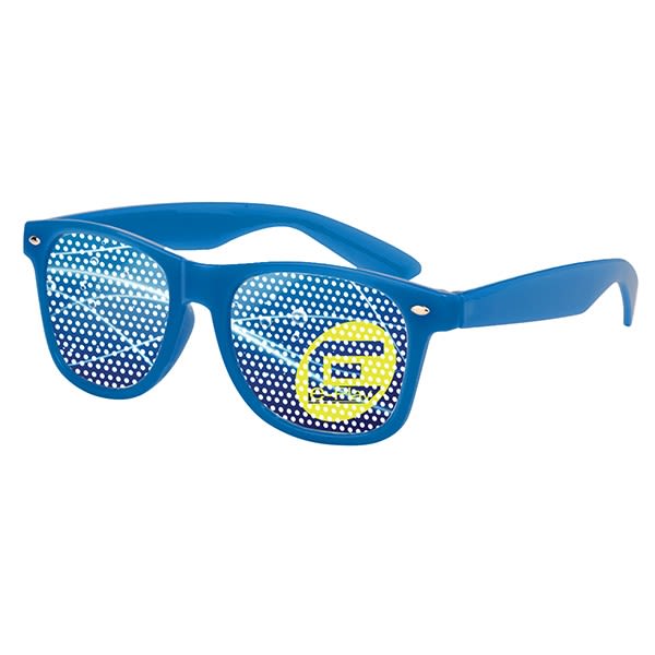 Retro Custom Promotional Sunglasses With Logo Lenses Giveaways 